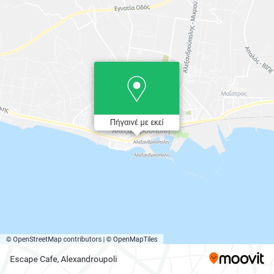 Escape Cafe χάρτης
