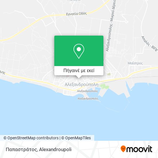 Παπαστράτος χάρτης