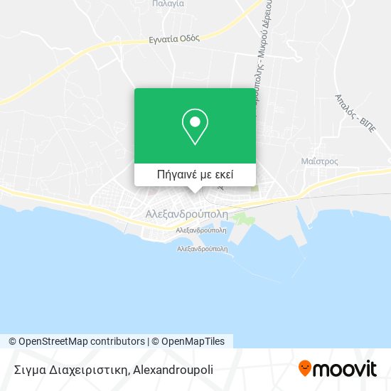 Σιγμα Διαχειριστικη χάρτης