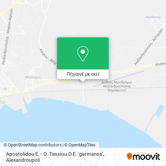 Apostolidou E. - O. Tassiou O.E. 'germanos' χάρτης