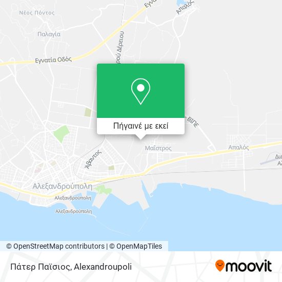 Πάτερ Παϊσιος χάρτης