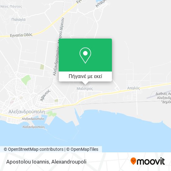 Apostolou Ioannis χάρτης