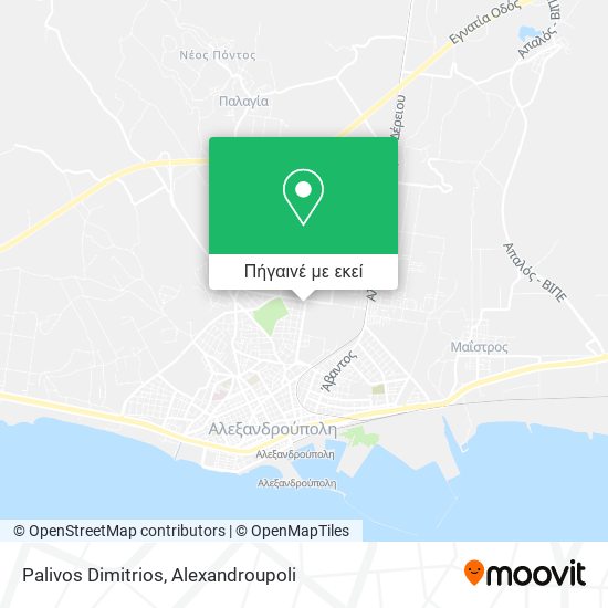 Palivos Dimitrios χάρτης