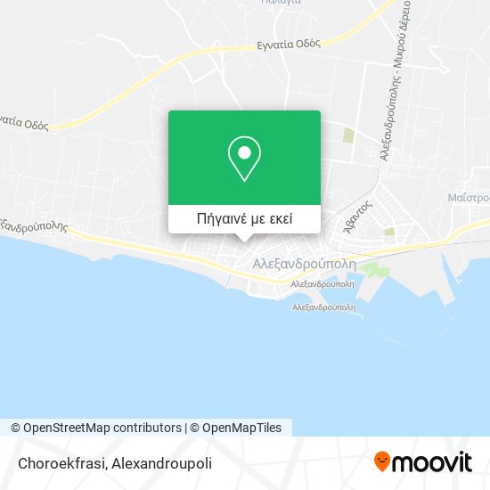 Choroekfrasi χάρτης