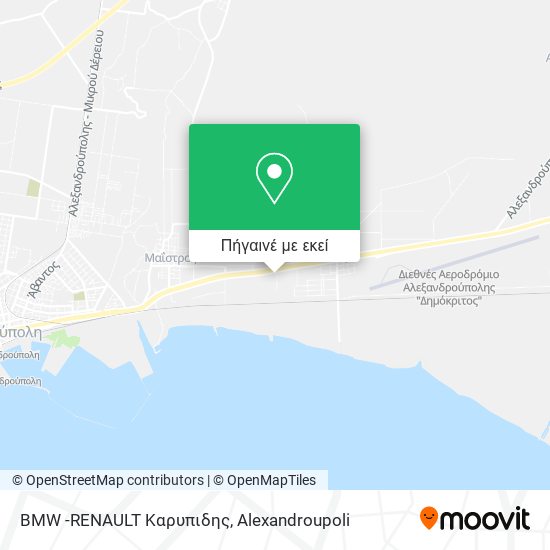 BMW -RENAULT Καρυπιδης χάρτης