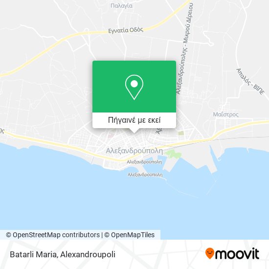 Batarli Maria χάρτης