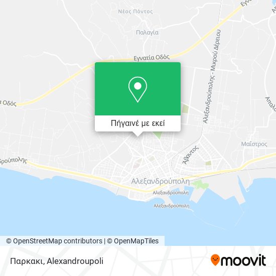 Παρκακι χάρτης
