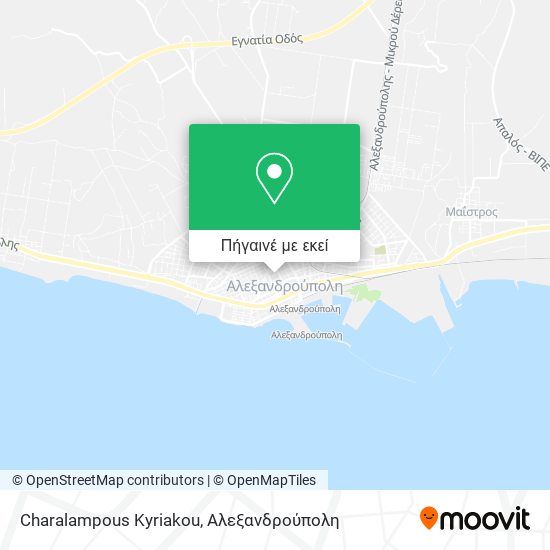 Charalampous Kyriakou χάρτης