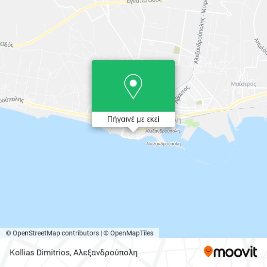 Kollias Dimitrios χάρτης