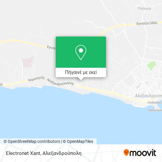 Electronet Xant χάρτης