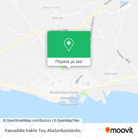 Kaouslidis Iraklis Tou χάρτης
