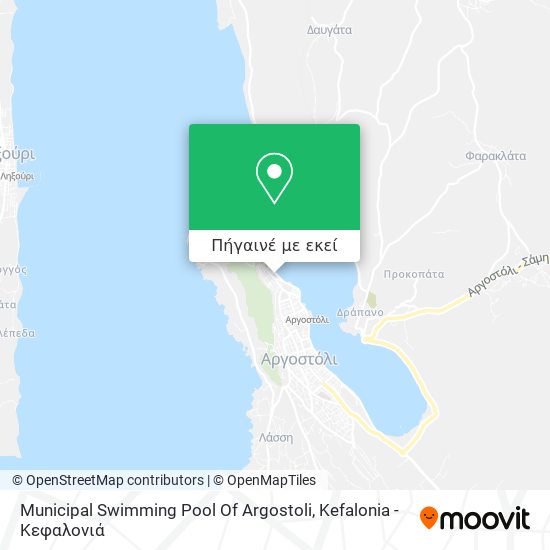 Municipal Swimming Pool Of Argostoli χάρτης