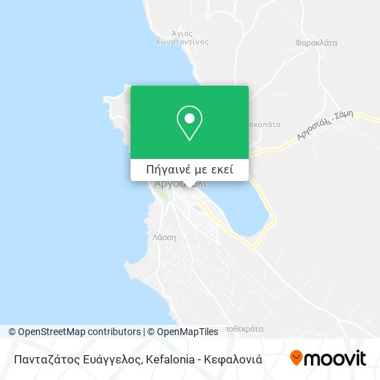 Πανταζάτος Ευάγγελος χάρτης