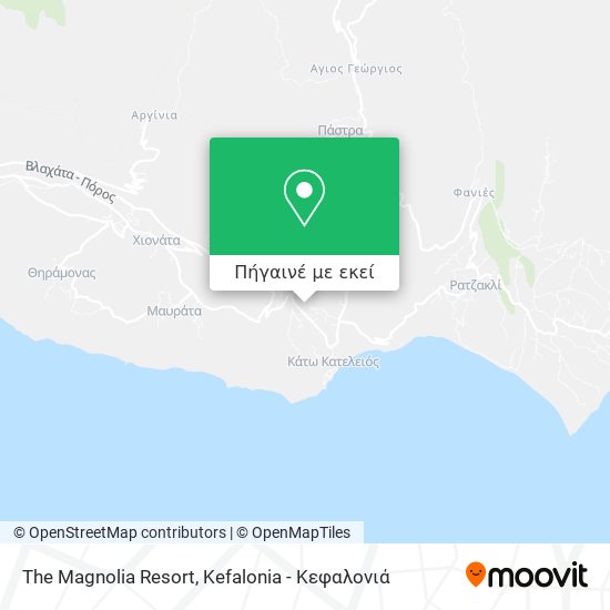 The Magnolia Resort χάρτης