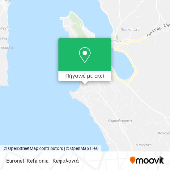 Euronet χάρτης