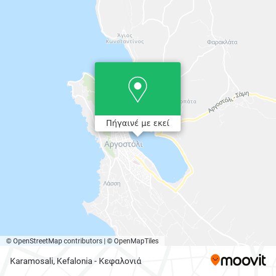 Karamosali χάρτης