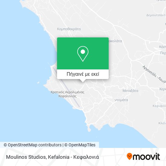 Moulinos Studios χάρτης