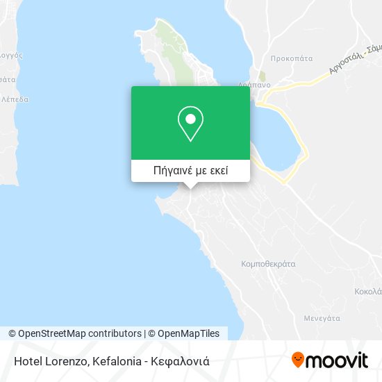 Hotel Lorenzo χάρτης