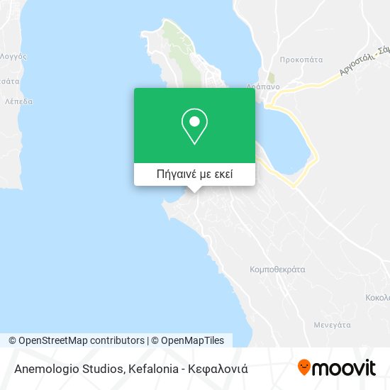 Anemologio Studios χάρτης