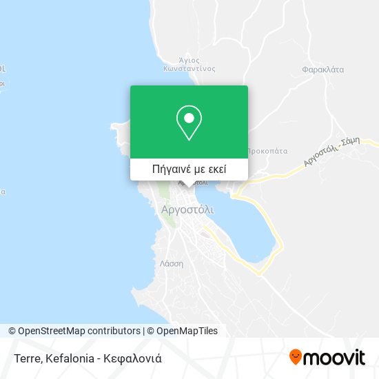 Terre χάρτης