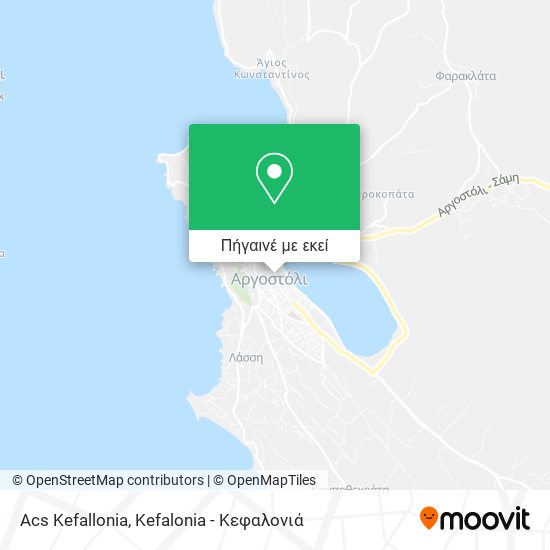 Acs Kefallonia χάρτης