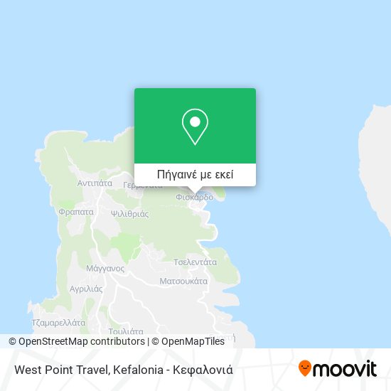 West Point Travel χάρτης
