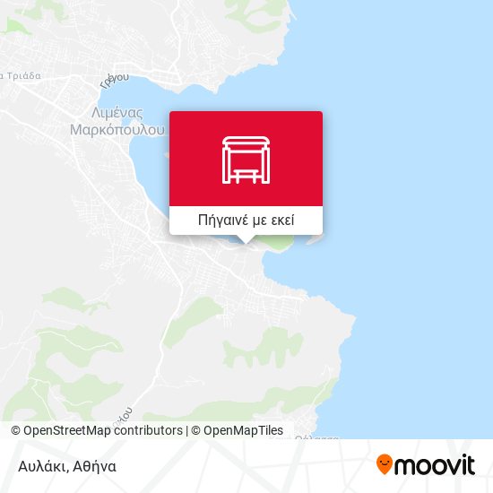 Αυλάκι χάρτης
