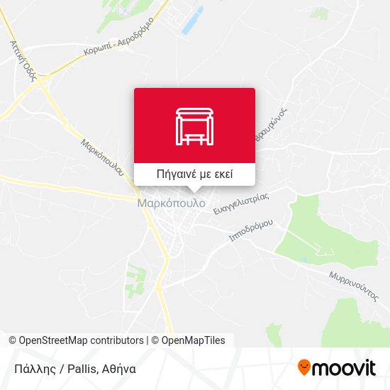 Πάλλης / Pallis χάρτης