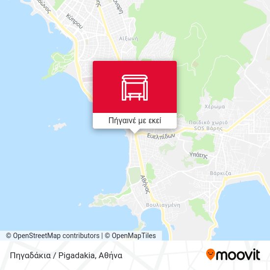 Πηγαδάκια / Pigadakia χάρτης