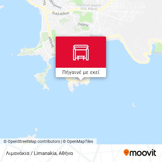 Λιμανάκια / Limanakia χάρτης