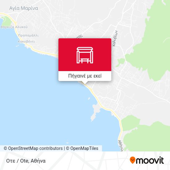Οτε / Ote χάρτης