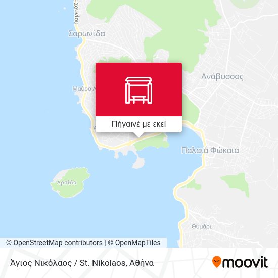 Άγιος Νικόλαος / St. Nikolaos χάρτης