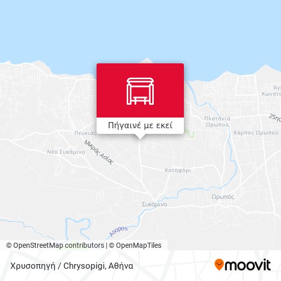 Χρυσοπηγή / Chrysopigi χάρτης