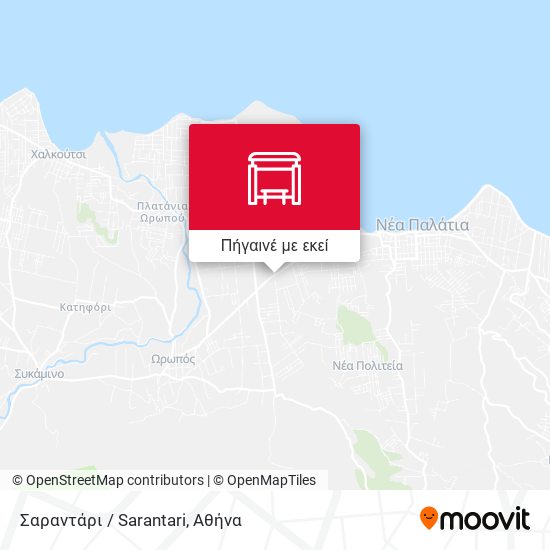 Σαραντάρι / Sarantari χάρτης