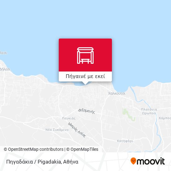 Πηγαδάκια / Pigadakia χάρτης