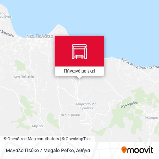 Μεγάλο Πεύκο / Megalo Pefko χάρτης