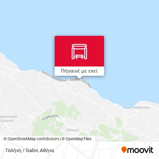 Γαλήνη / Galini χάρτης