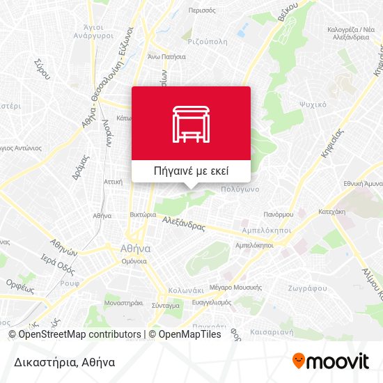 Δικαστήρια χάρτης