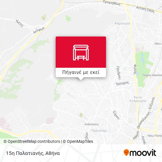 15η Παλατιανής χάρτης