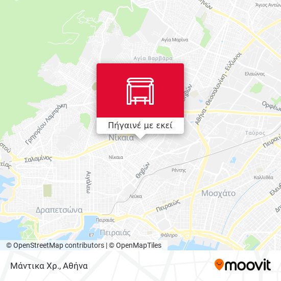 Μάντικα Χρ. χάρτης