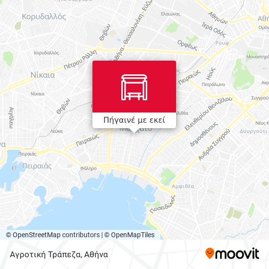 Αγροτική Τράπεζα χάρτης