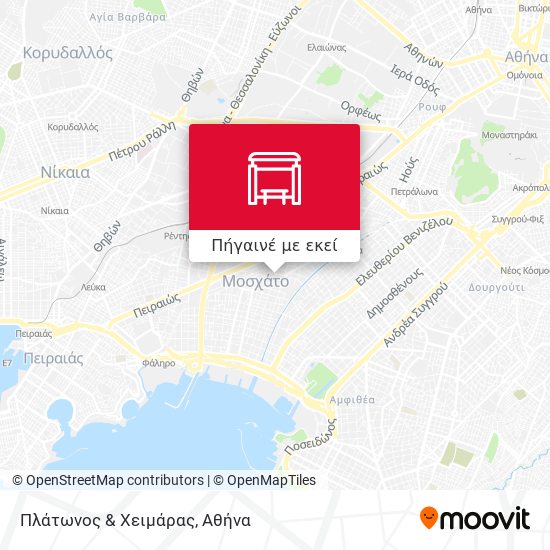 Πλάτωνος & Χειμάρας χάρτης