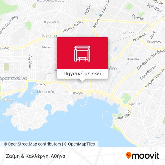 Ζαΐμη & Καλλέργη χάρτης
