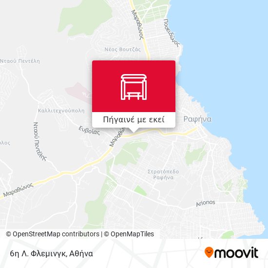 6η Λ. Φλεμινγκ χάρτης