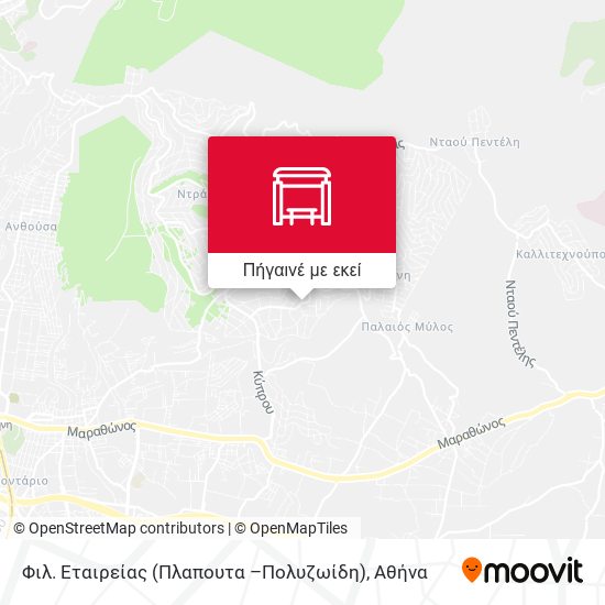 Φιλ. Εταιρείας (Πλαπουτα –Πολυζωίδη) χάρτης