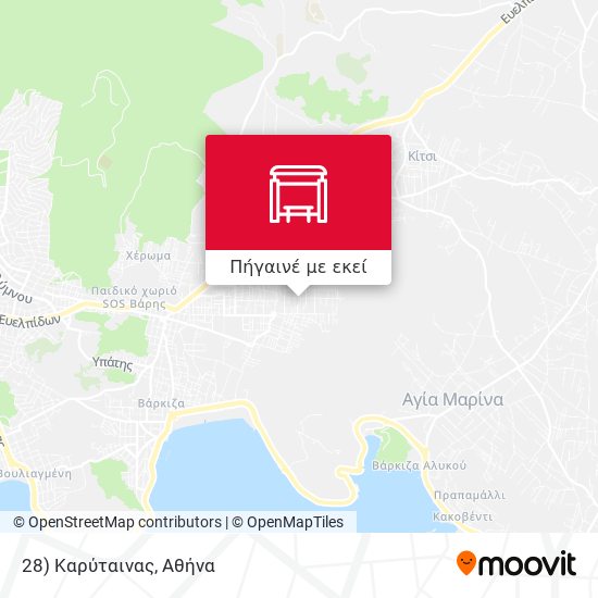 28) Καρύταινας χάρτης