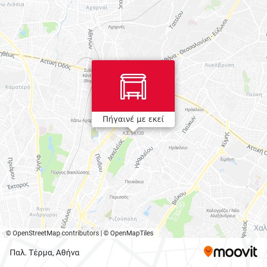 Παλ. Τέρμα χάρτης