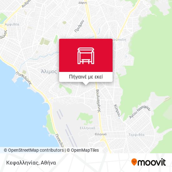 Κεφαλληνίας χάρτης