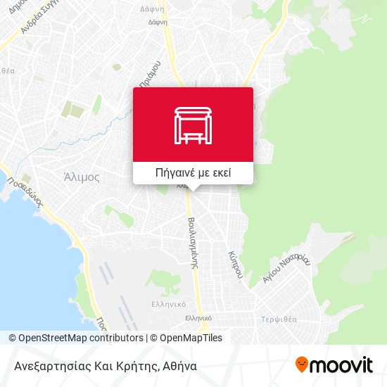 Ανεξαρτησίας Και Κρήτης χάρτης