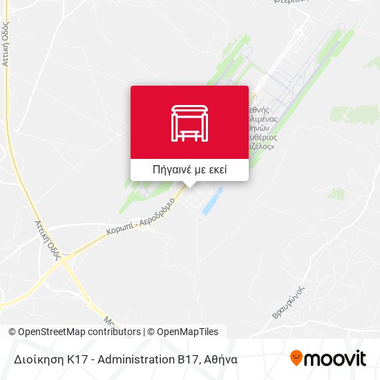 Διοίκηση Κ17 - Administration Β17 χάρτης